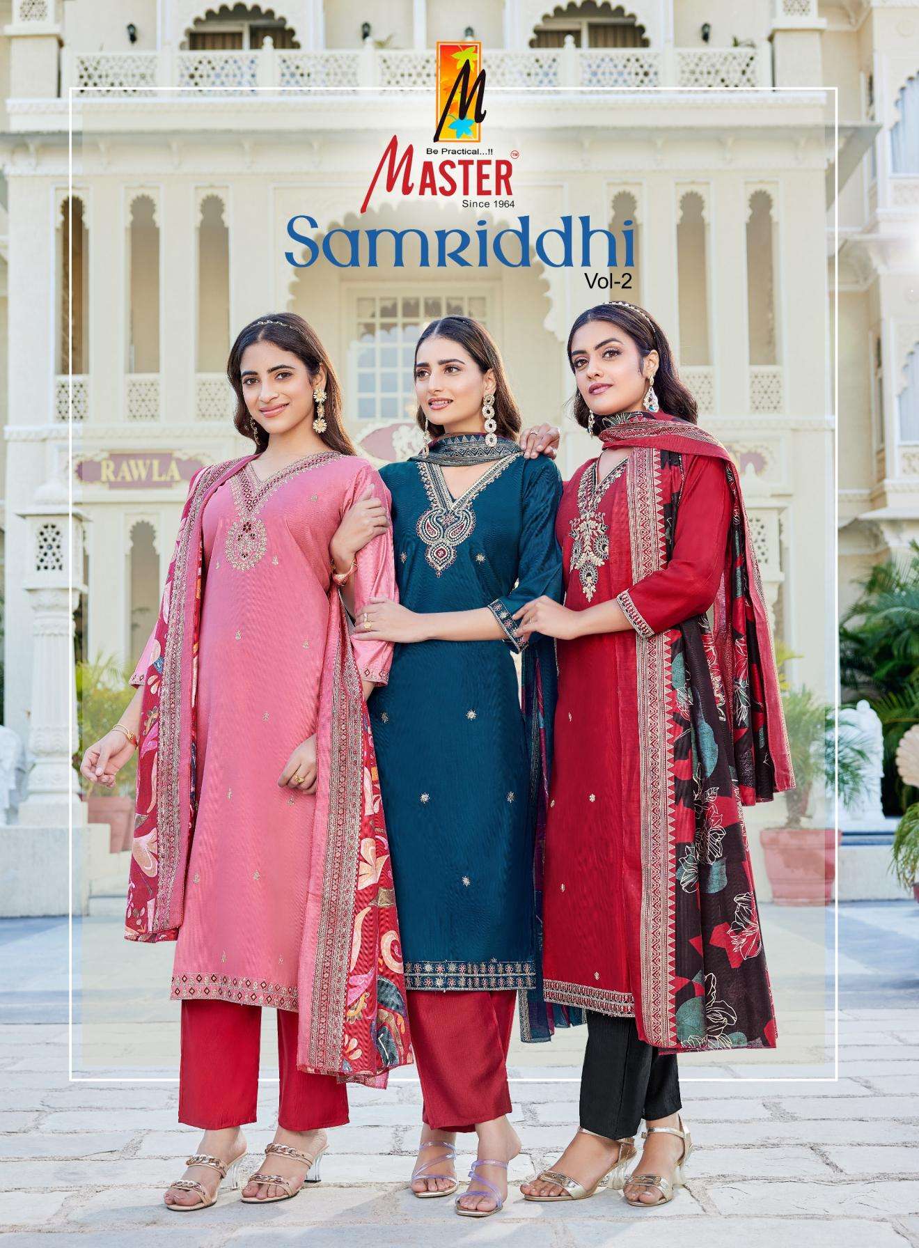 master samriddhi vol 2 series 2001-2010 ghadwal readymade suit in surat