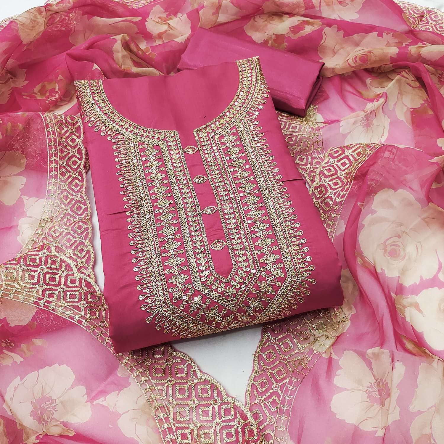 RANG RASIA  PV ROMAN SILK KODDING SQUANCE WORK wholesale suit 