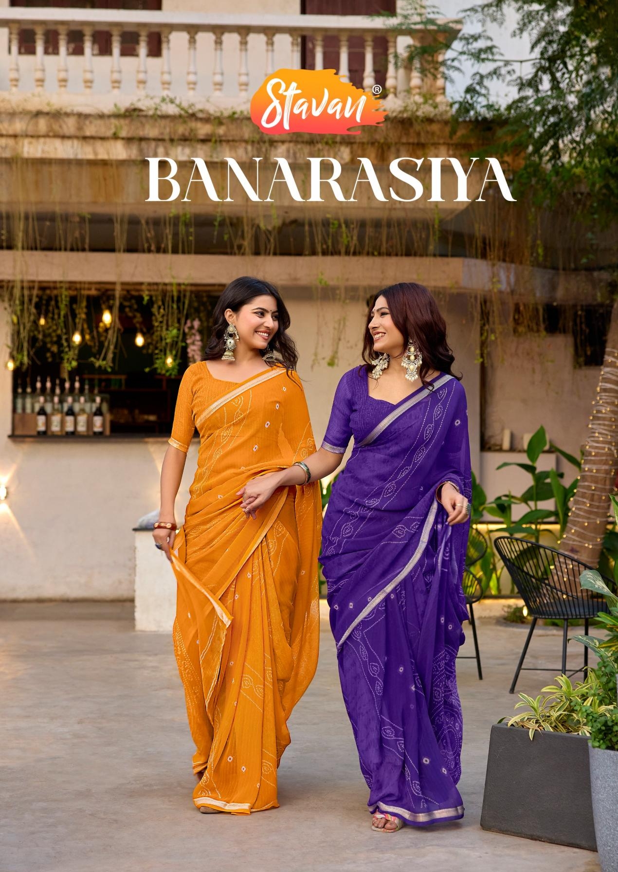stavan banarasiya series 1287-1296 bember self weaving wholesale saree
