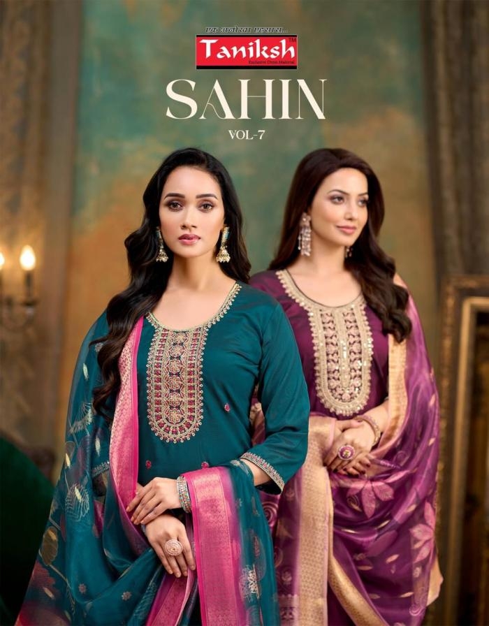 taniksh sahin vol 7 series 7001-7008 rangeela readymade suit