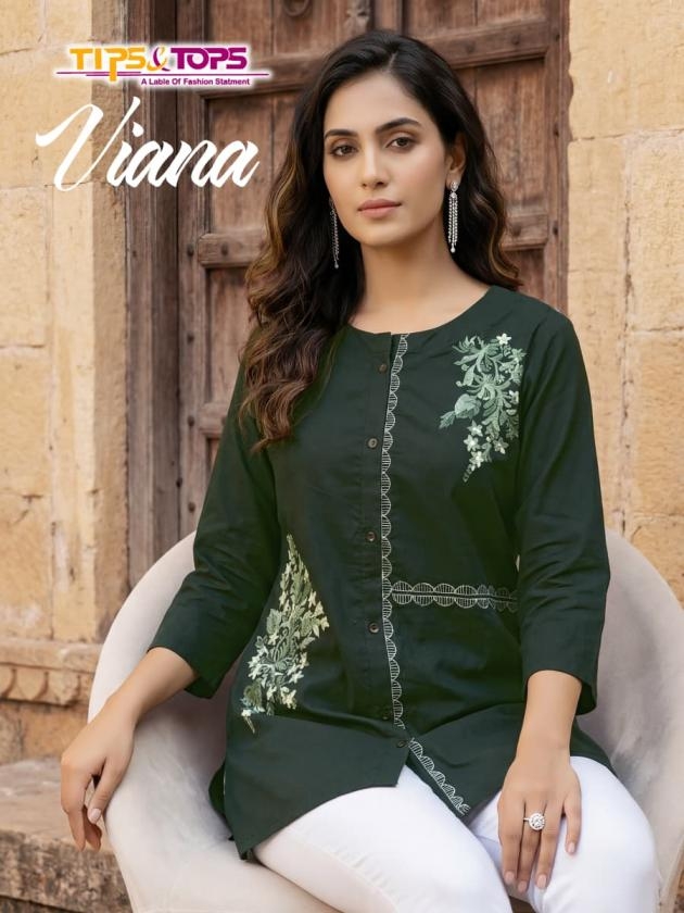 tips & tops viana series 101-106 Heavy Cotton Dhabu wholesale tops