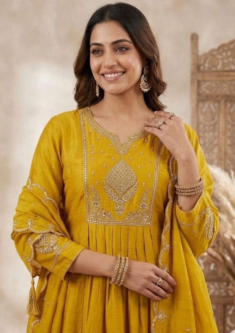 vitara fashion prabhasi vol 2 series 1597 mul chanderi wholesale readymade suit 