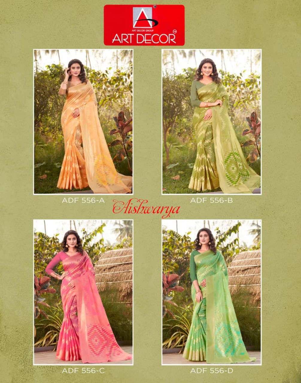 AISHWARYA BY ART DECOR CLASSY FANCY SAREE WHOLESALER