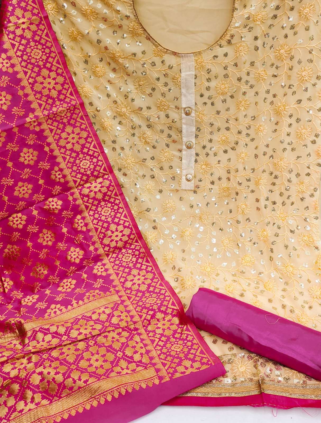 BT-07 DESIGNER GORGETTE NON CATALOG SUIT 