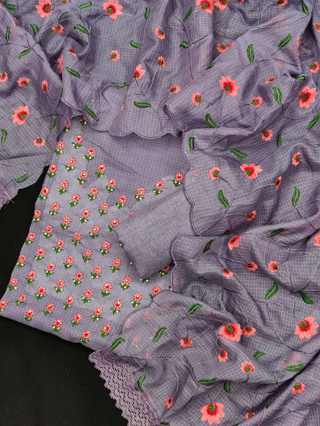 EXCLUSIVE SUIT DESIGNER KOTA DORIYA NON CATALOG SUIT 
