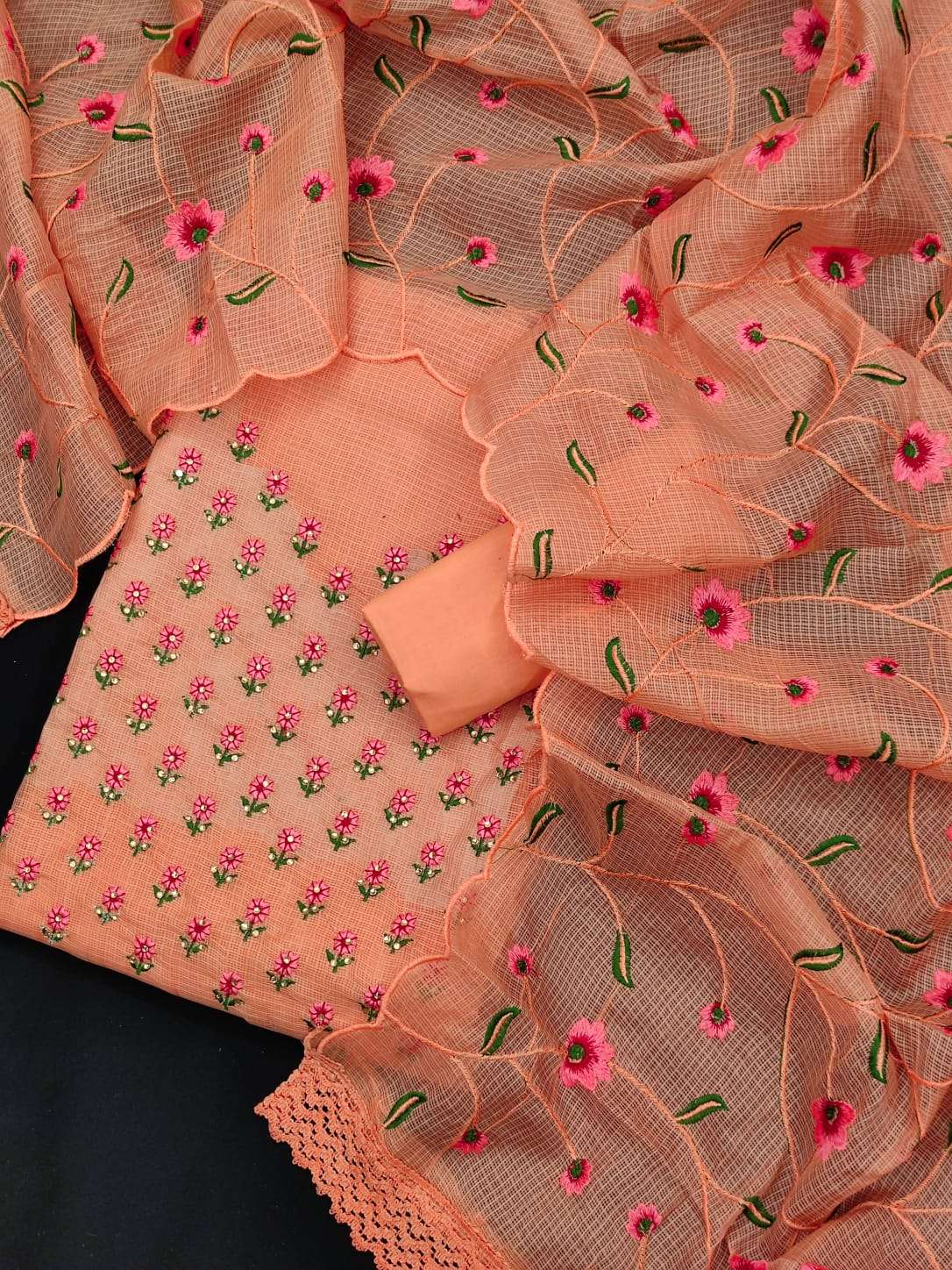 EXCLUSIVE SUIT DESIGNER KOTA DORIYA NON CATALOG SUIT 