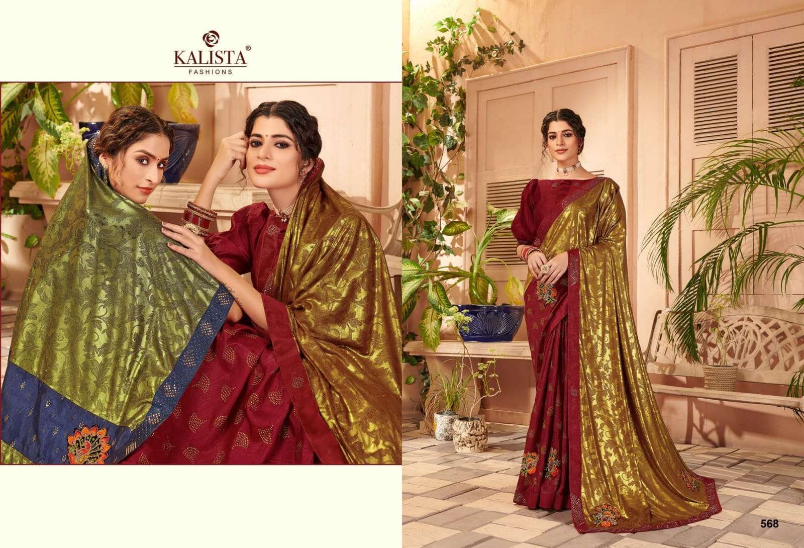 KALISTA PRESENT GOOGLE IMPORTED DESIGNER FANCY SAREE