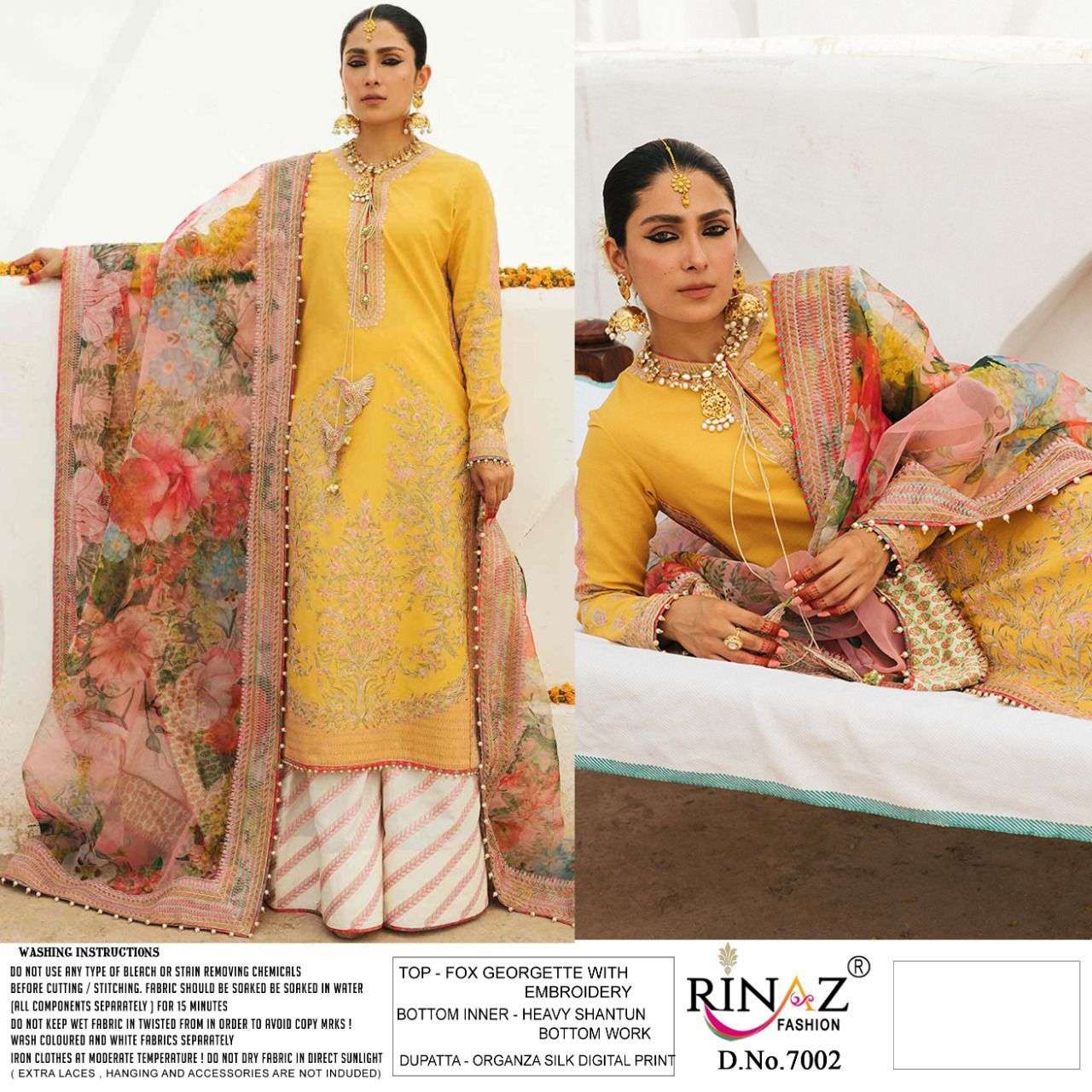 MIX BRAND PAKISTANI SUPER HIT DESIGNER FAUX GEORGTETE SUIT SINGLES AVAILABLE 
