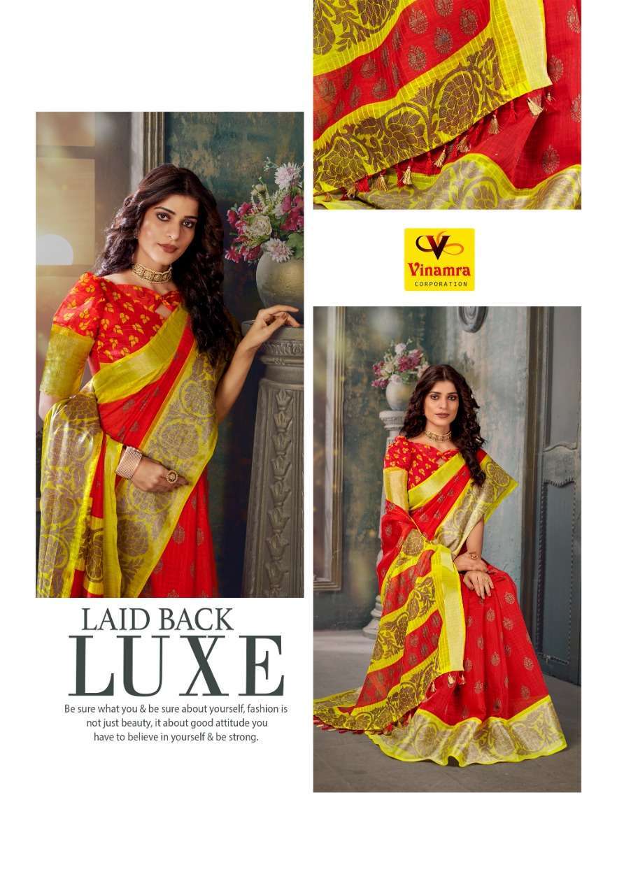 vinamra corporation silver 7 patta series 108 cotton zari silver patta saree