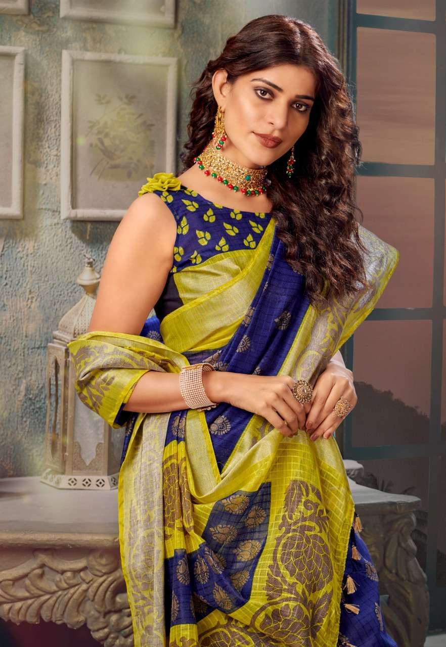 vinamra corporation silver 7 patta series 108 cotton zari silver patta saree