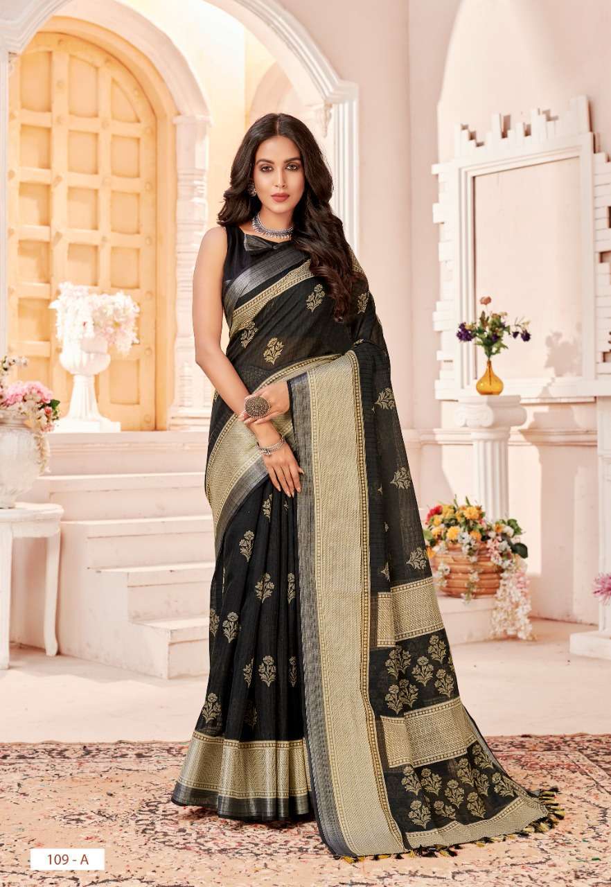 vinamra corporation silver 7 patta series 109 cotton zari silver patta saree