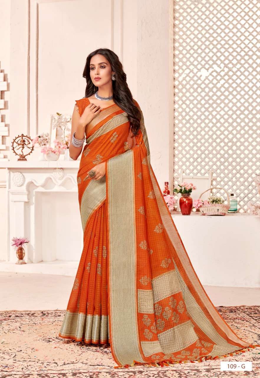 vinamra corporation silver 7 patta series 109 cotton zari silver patta saree