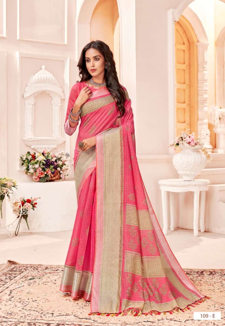 vinamra corporation silver 7 patta series 109 cotton zari silver patta saree