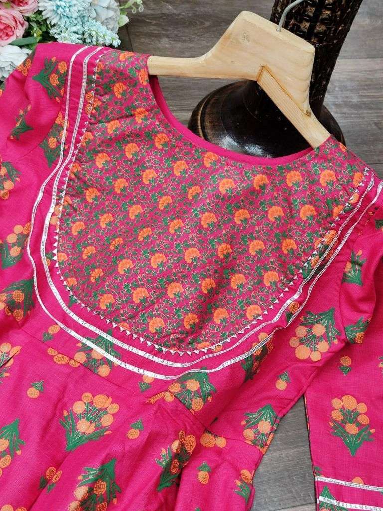 X-LADY FRUIT COLOR DESIGNER RAYON SLUB KURTI WITH DUPATTA