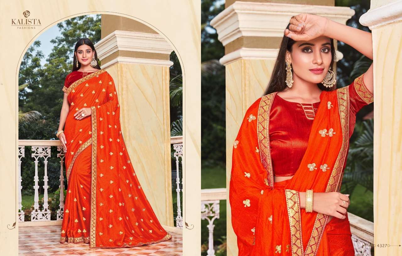 ZOYA BY KALISTA VICHITRA SILK CLASSY FANCY SAREE WHOLESALER