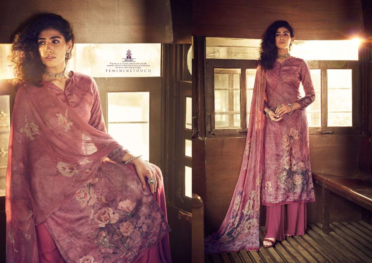 sargam coral series 254001-254008 pure viscose pashmina suit