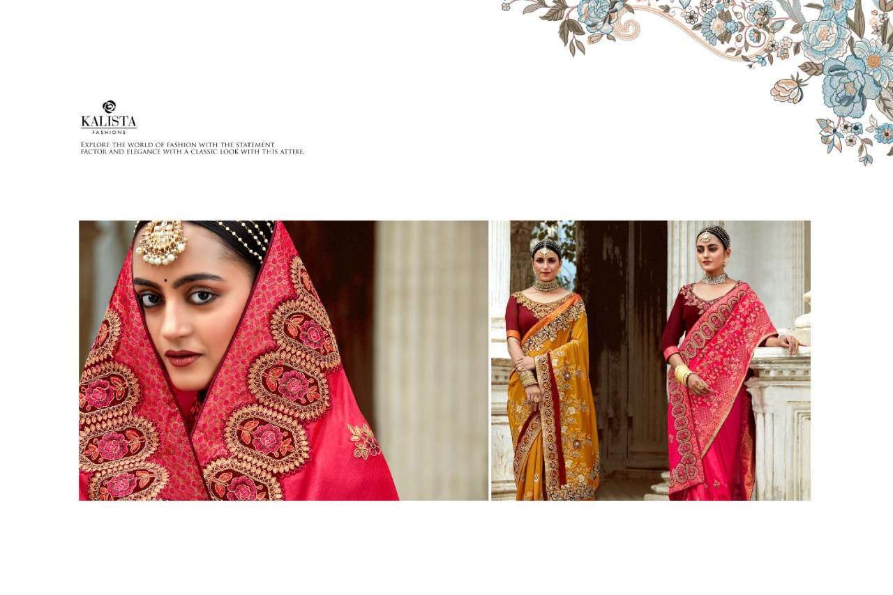 kalista sana gold edition series 34313-34320 vichitra saree