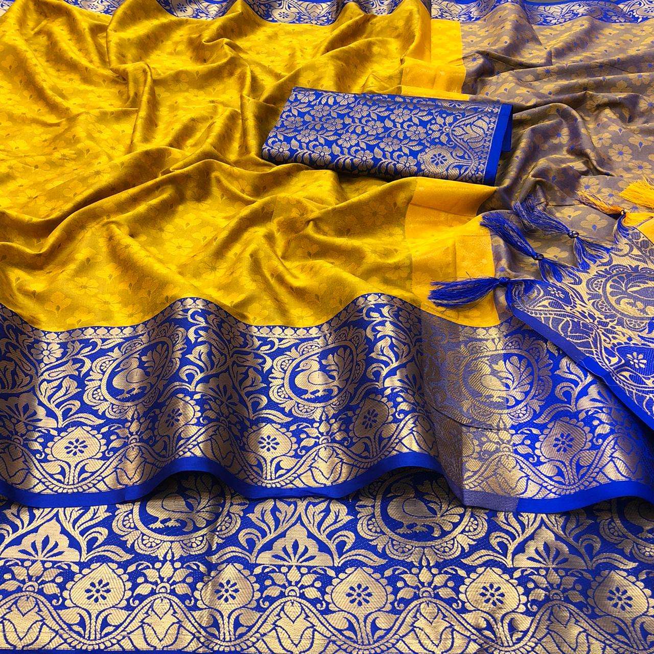 BT-51 SURBHI DESIGNER ORA SILK NON CATALOG SAREE