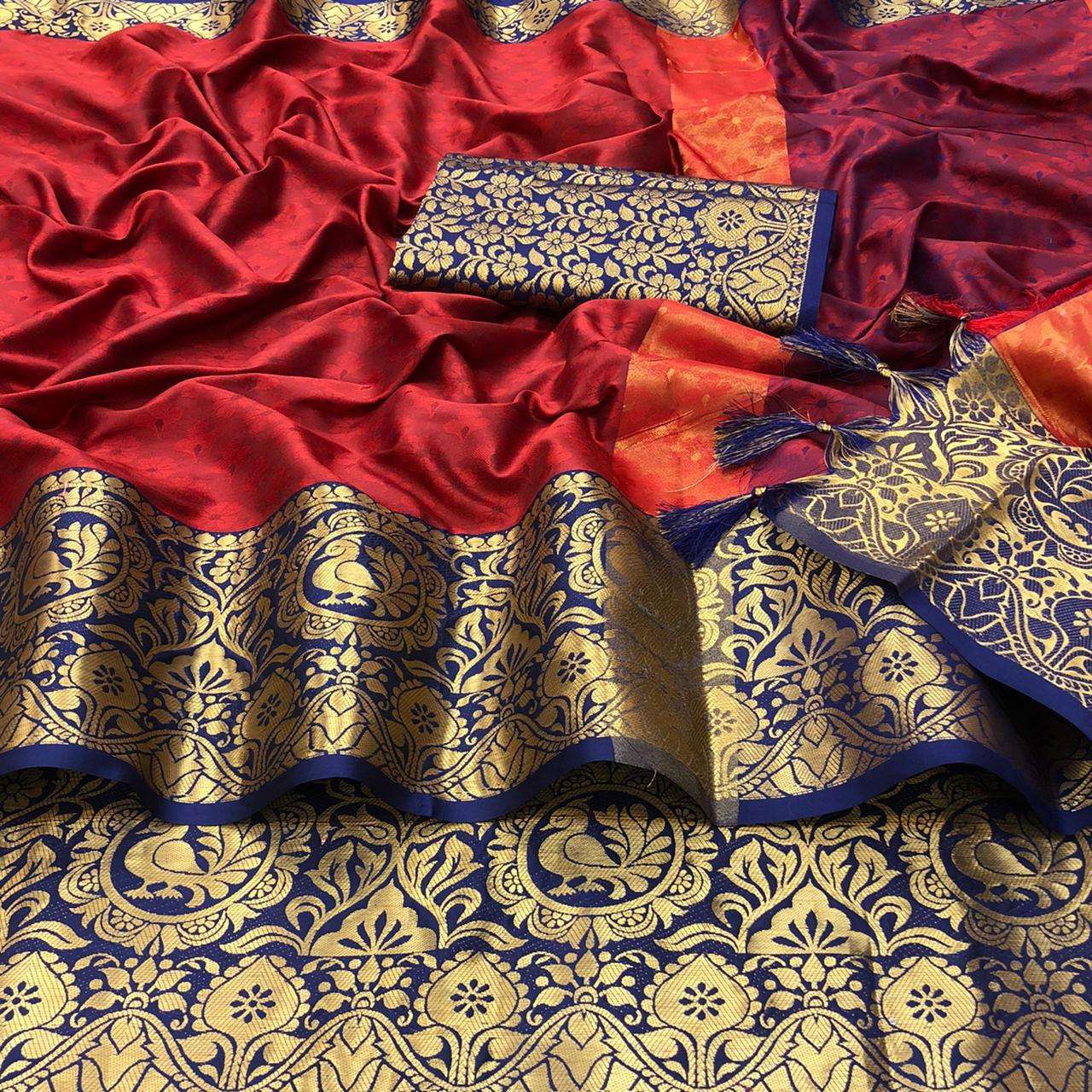 BT-51 SURBHI DESIGNER ORA SILK NON CATALOG SAREE