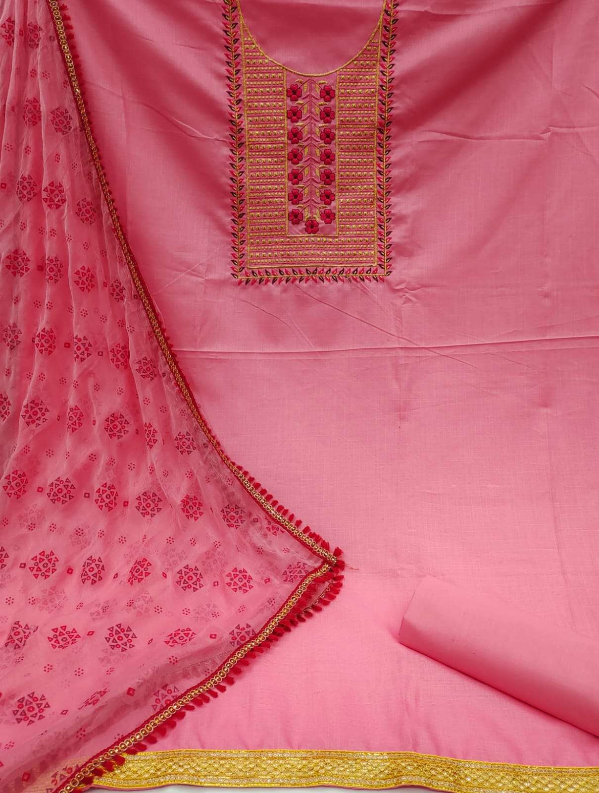 BT-07 DESIGNER SLUB COTTON MULTI WORK NON CATALOG SUITSS 