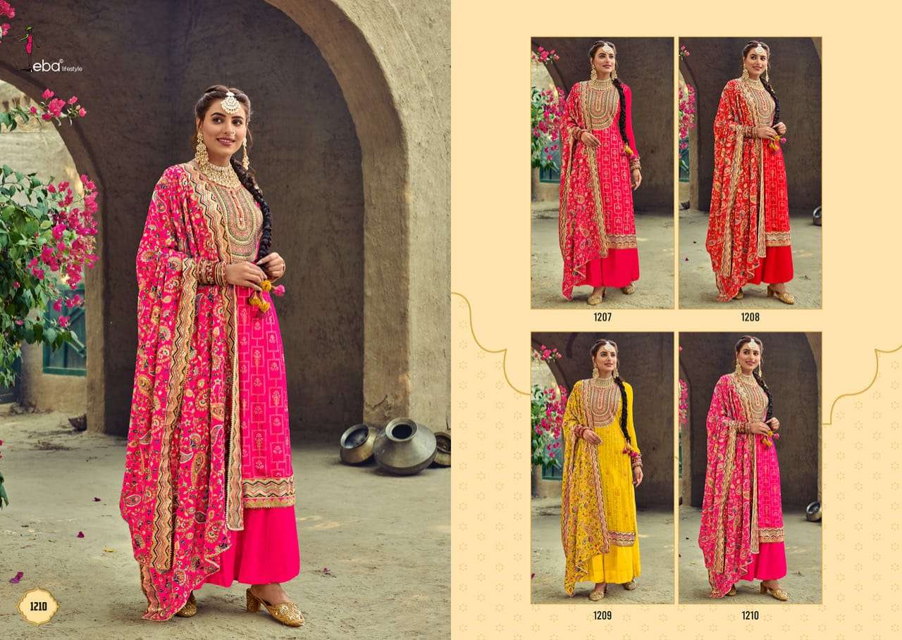 EBA SATRANGI SPECIAL COLORS DESIGNER GEORGETTE SUIT 