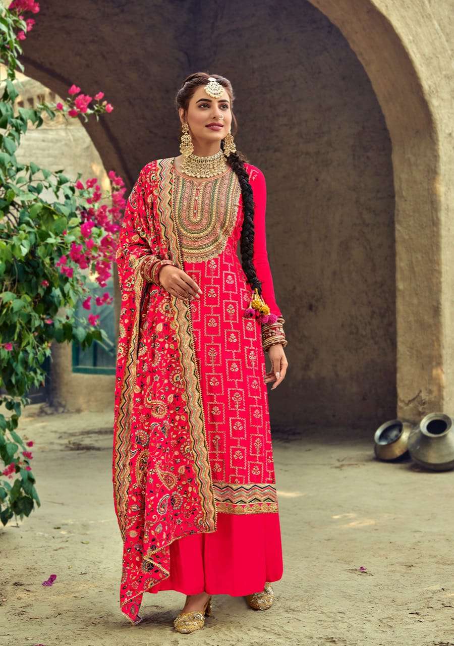 EBA SATRANGI SPECIAL COLORS DESIGNER GEORGETTE SUIT 