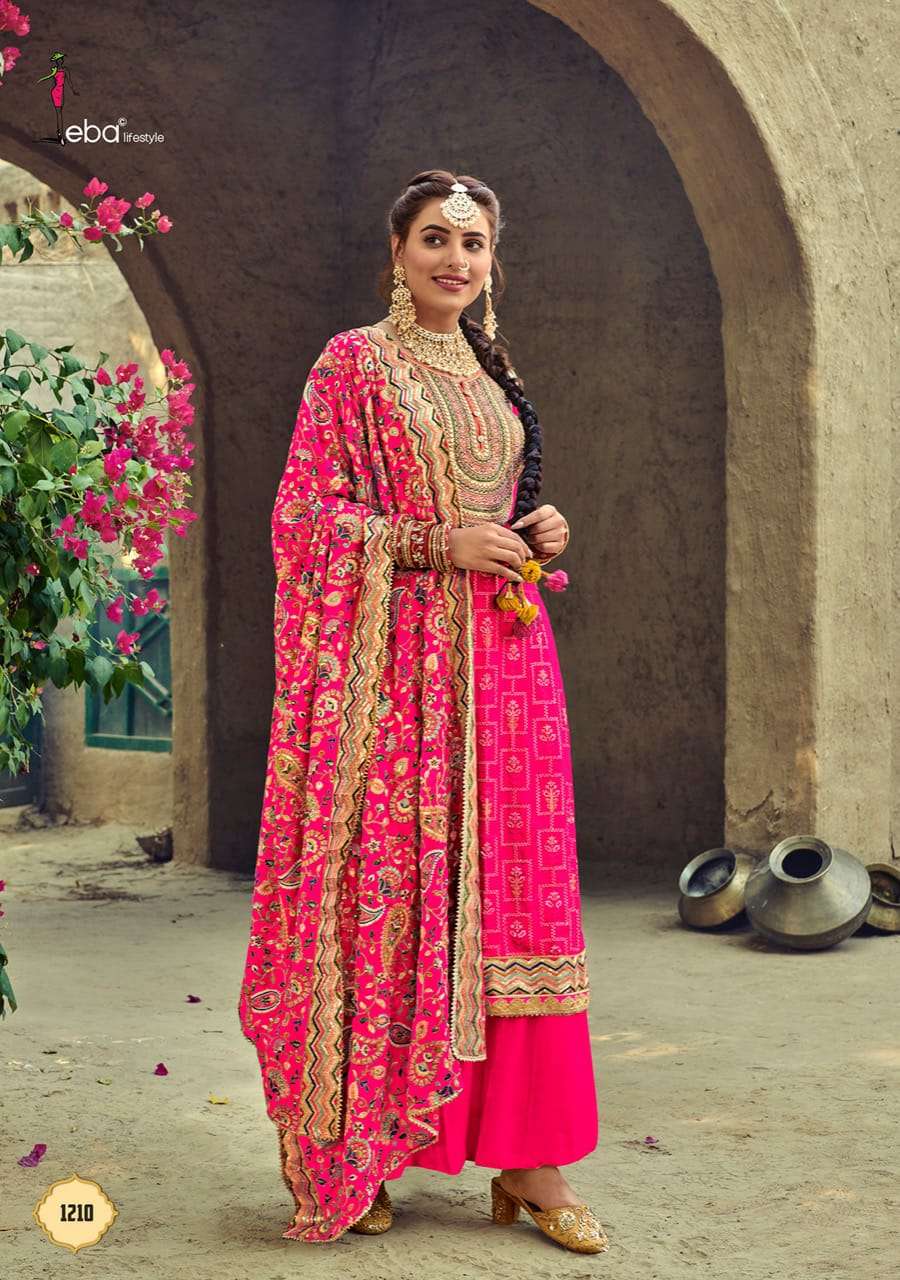 EBA SATRANGI SPECIAL COLORS DESIGNER GEORGETTE SUIT 