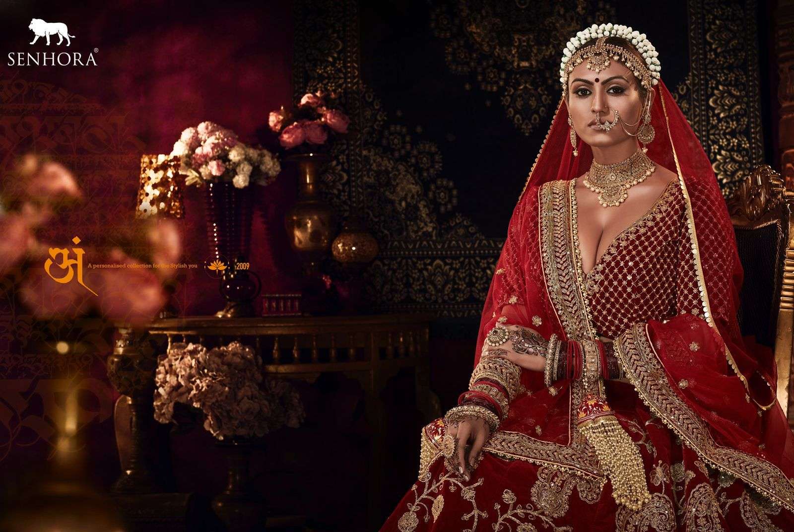 SENHORA SHRADHDHA BRIDAL HERITAGE VOL-4 9000 VELVET LEHENGA 