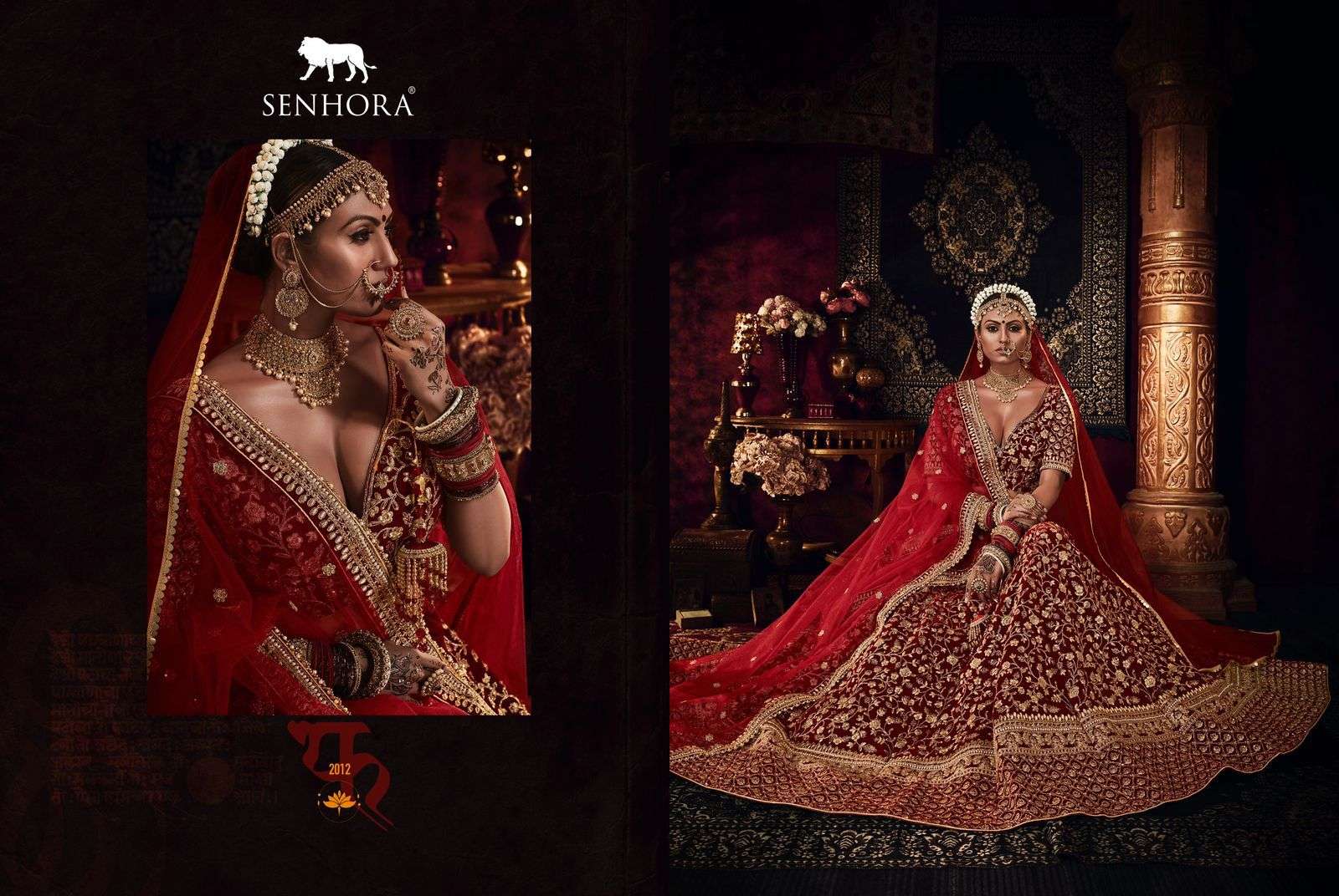 SENHORA SHRADHDHA BRIDAL HERITAGE VOL-4 9000 VELVET LEHENGA 