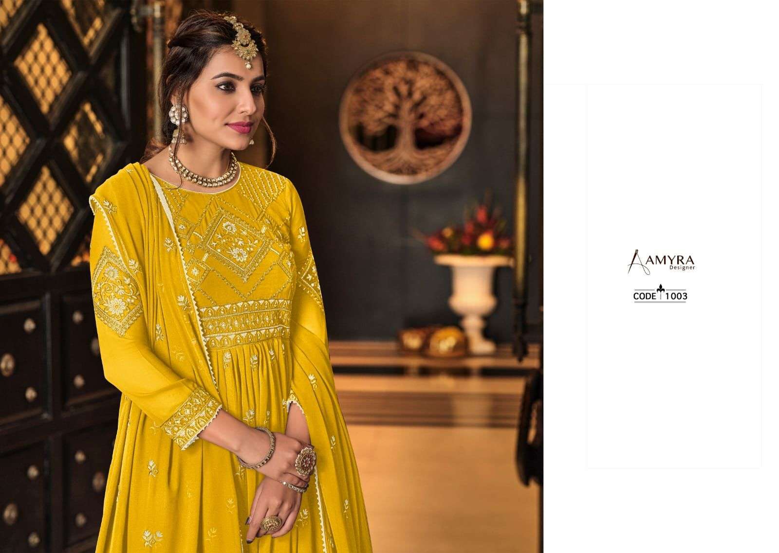 amyra vintage series 1001-1004 Heavy Georgette suit 