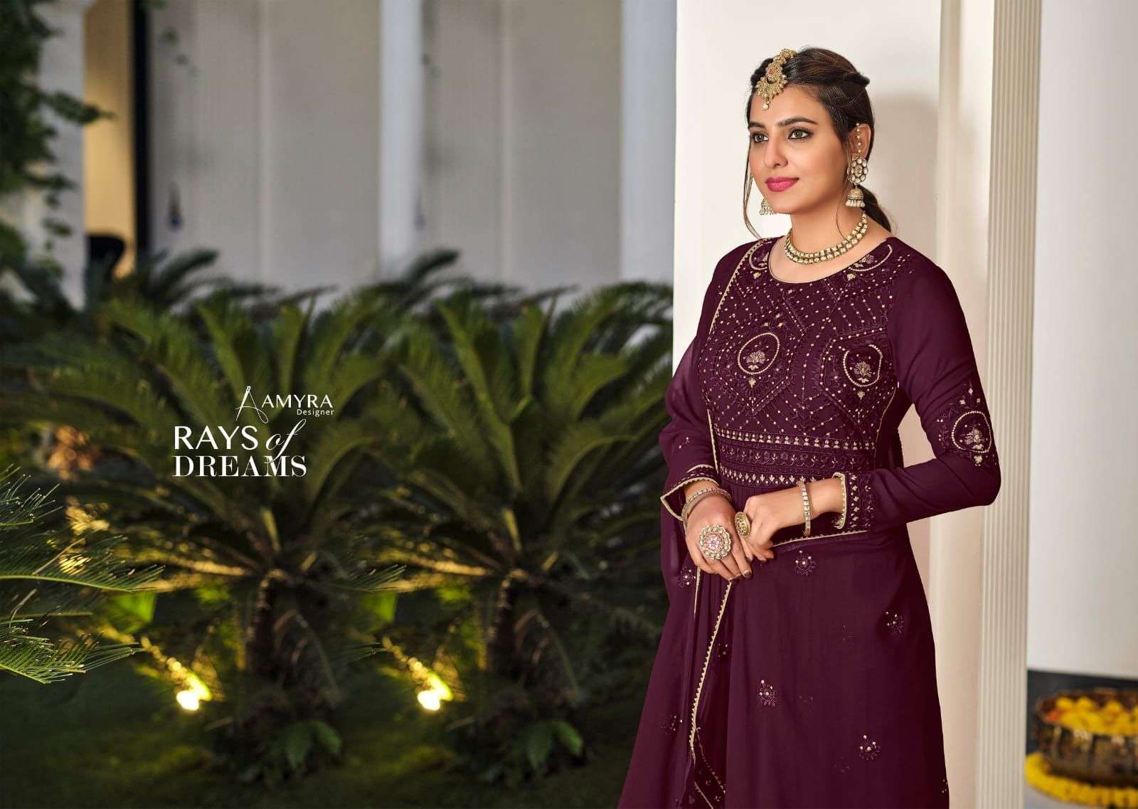 amyra vintage series 1001-1004 Heavy Georgette suit 