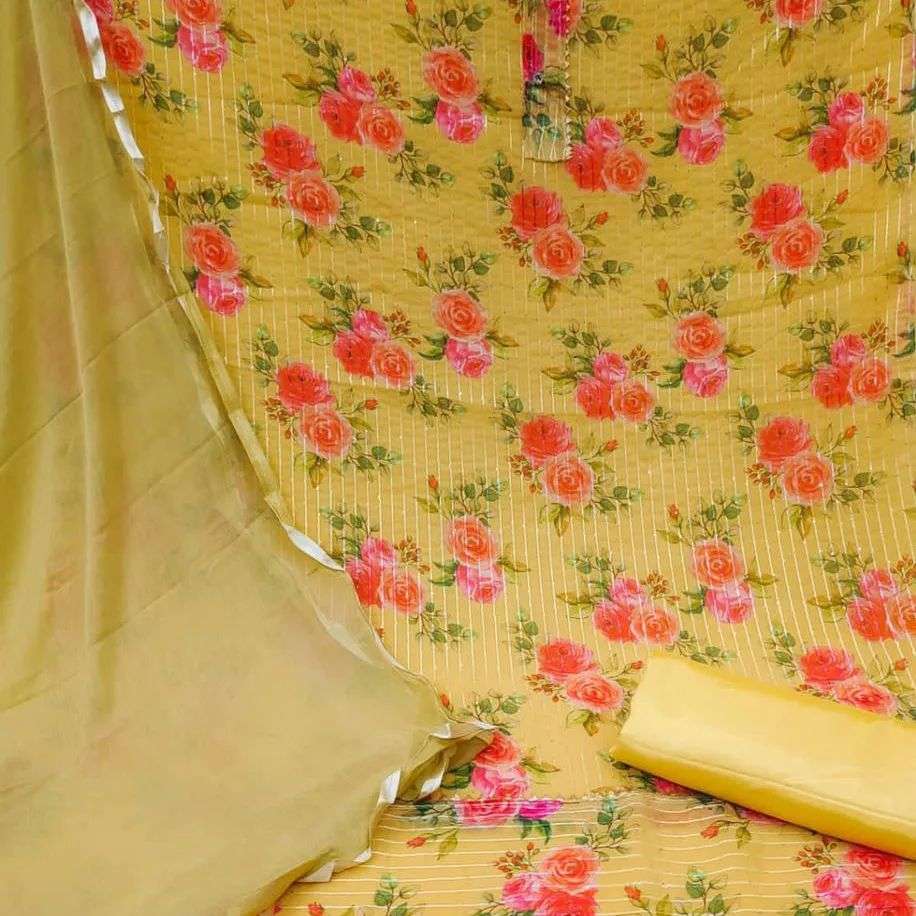 BT PRESENT GEORGETTE WORK DIGITAL PRINT NON CATALOG SUIT 