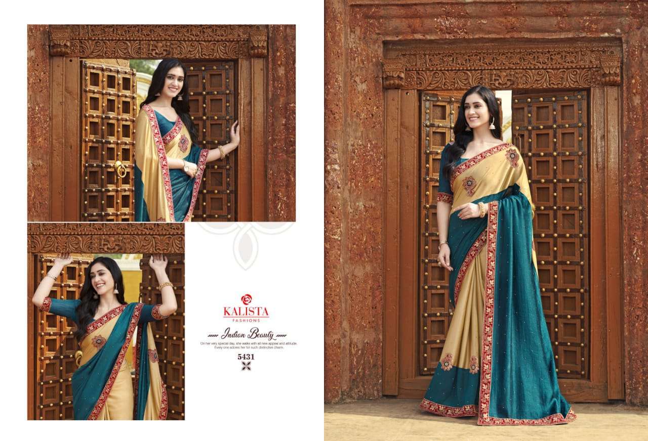 kalista big boss vol 2 series 5431-5436 Vichitra with diamond saree