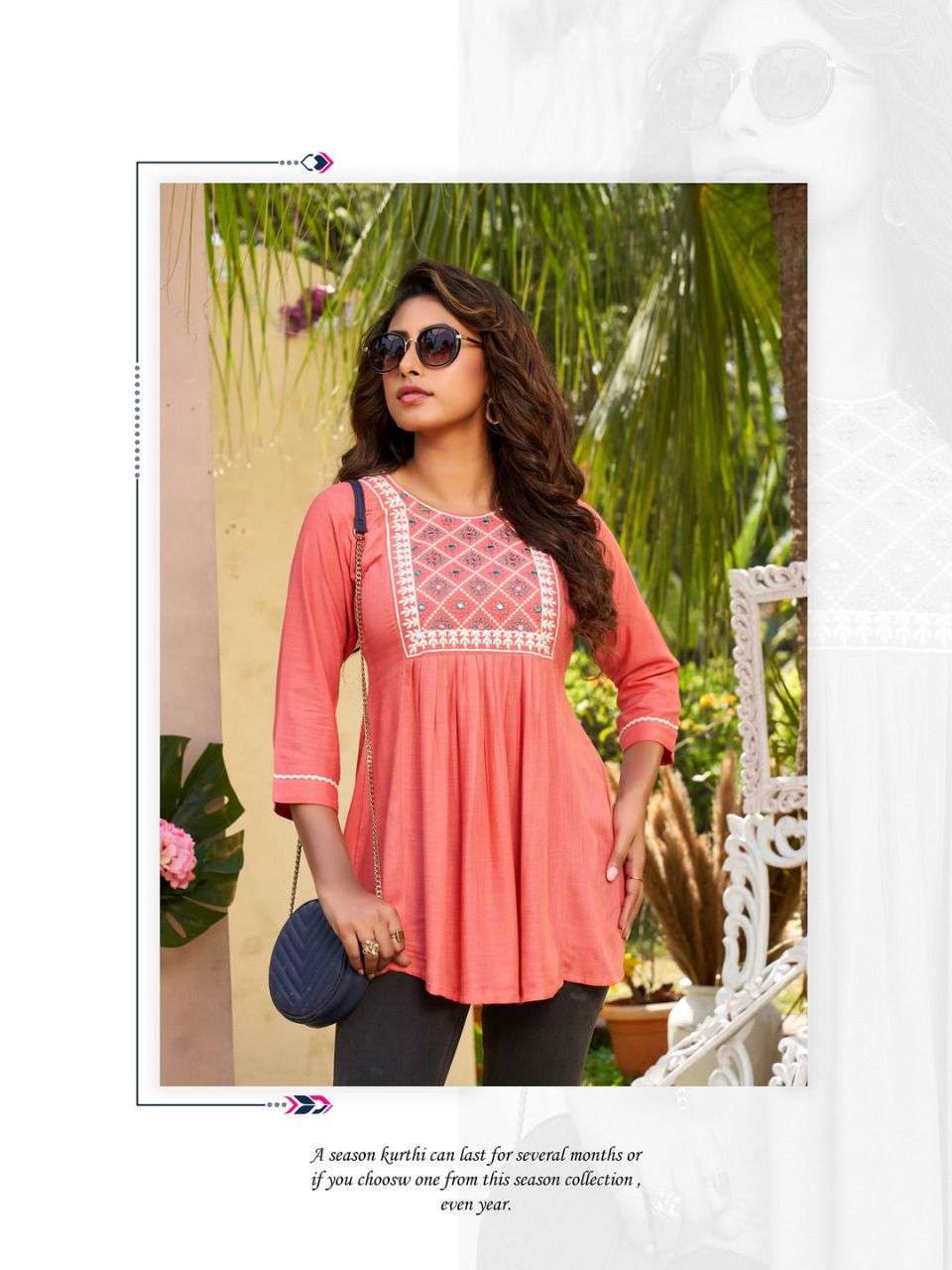 heritage kajree series 1001-1007 rayon slub short top 