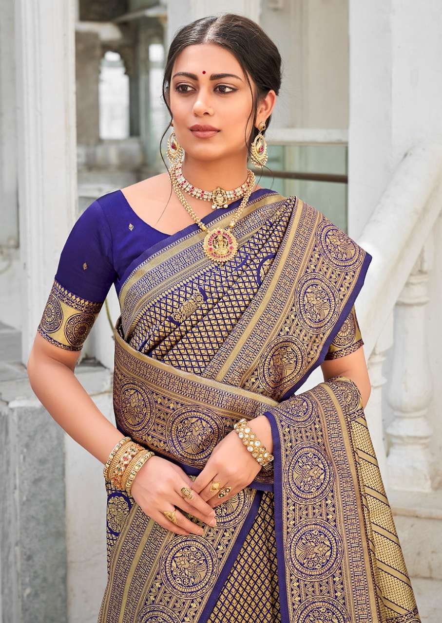 revanta heritage series 1001-1005 soft silk saree