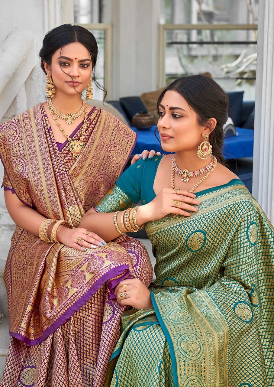 revanta heritage series 1001-1005 soft silk saree