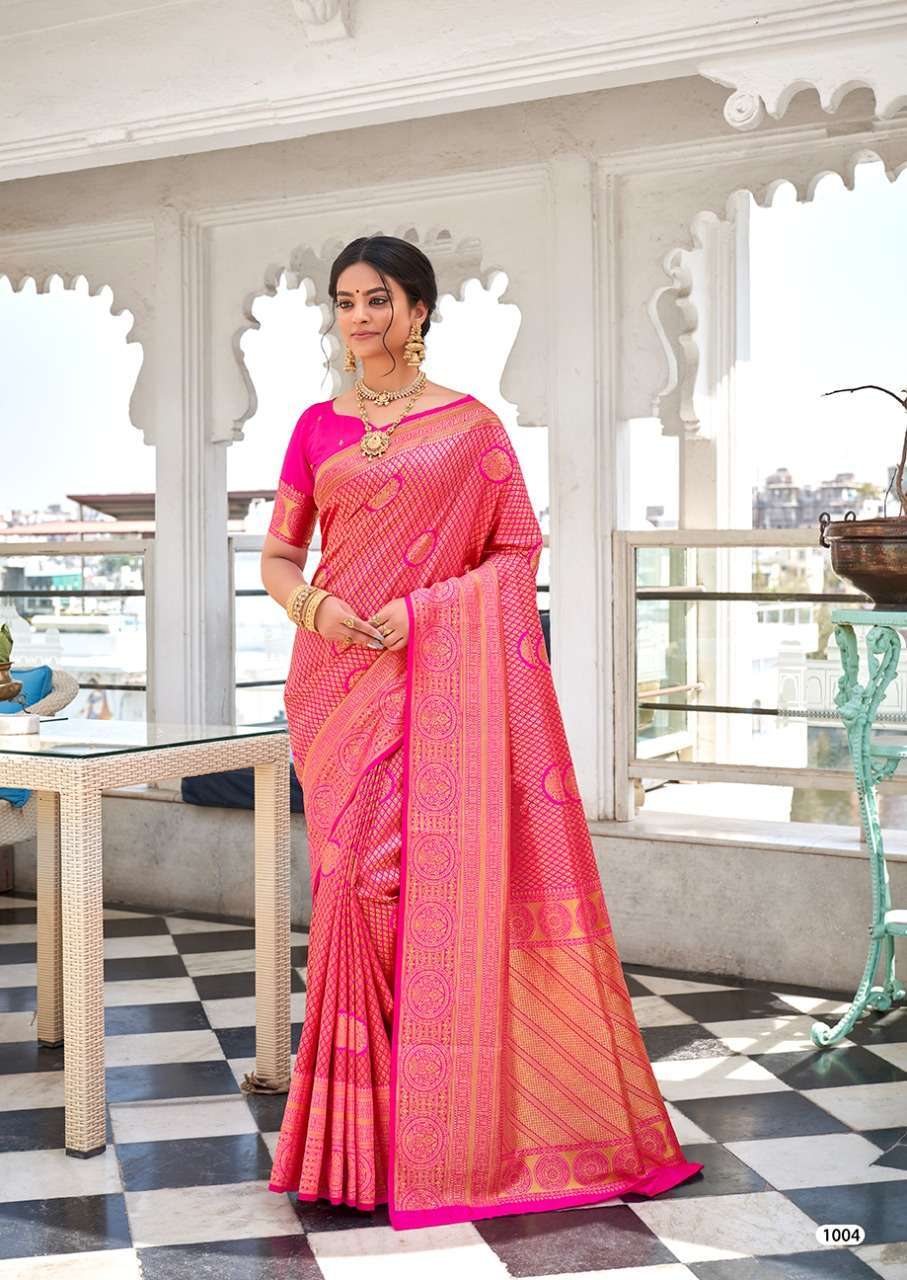 revanta heritage series 1001-1005 soft silk saree