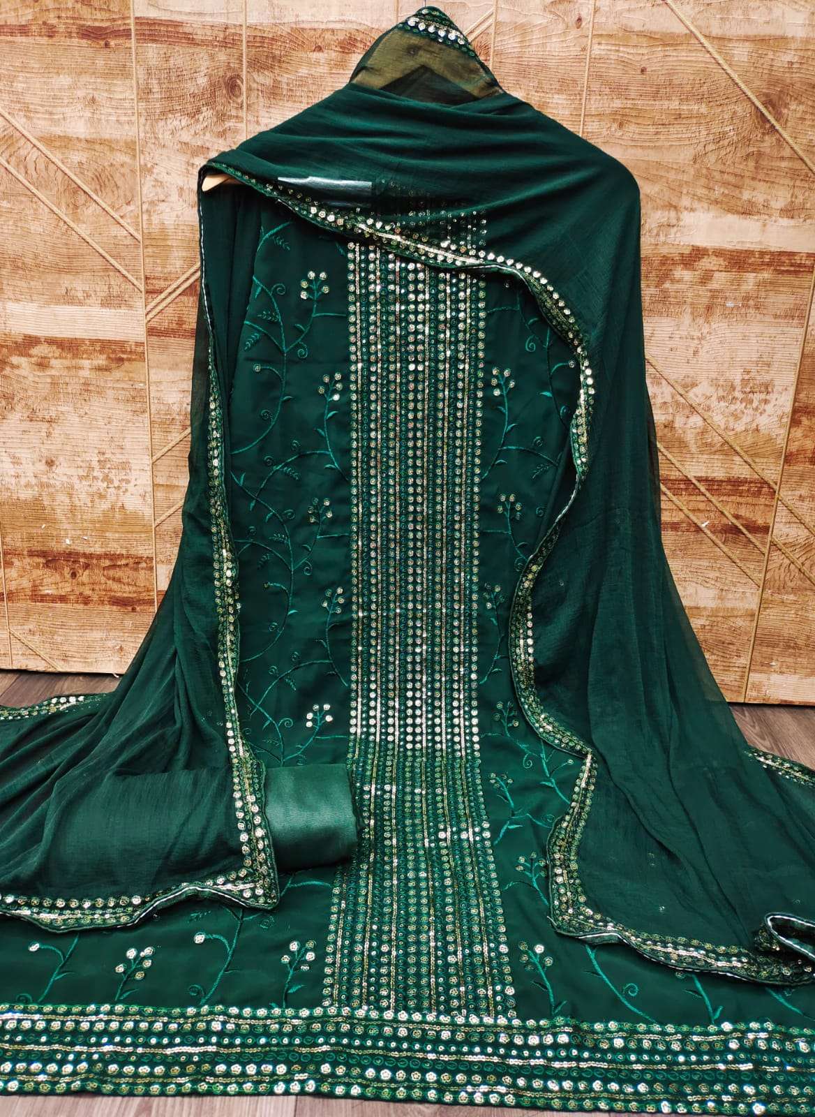 BT-17 SABYA SACHI-33 DESIGNER FAUX GEORGETTE NON CATALOG SUIT 