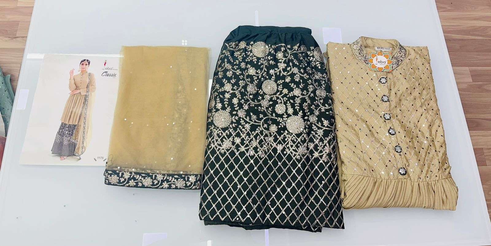 EBA CLASSIC HIT COLOR DESIGNER CHINON SUITS 