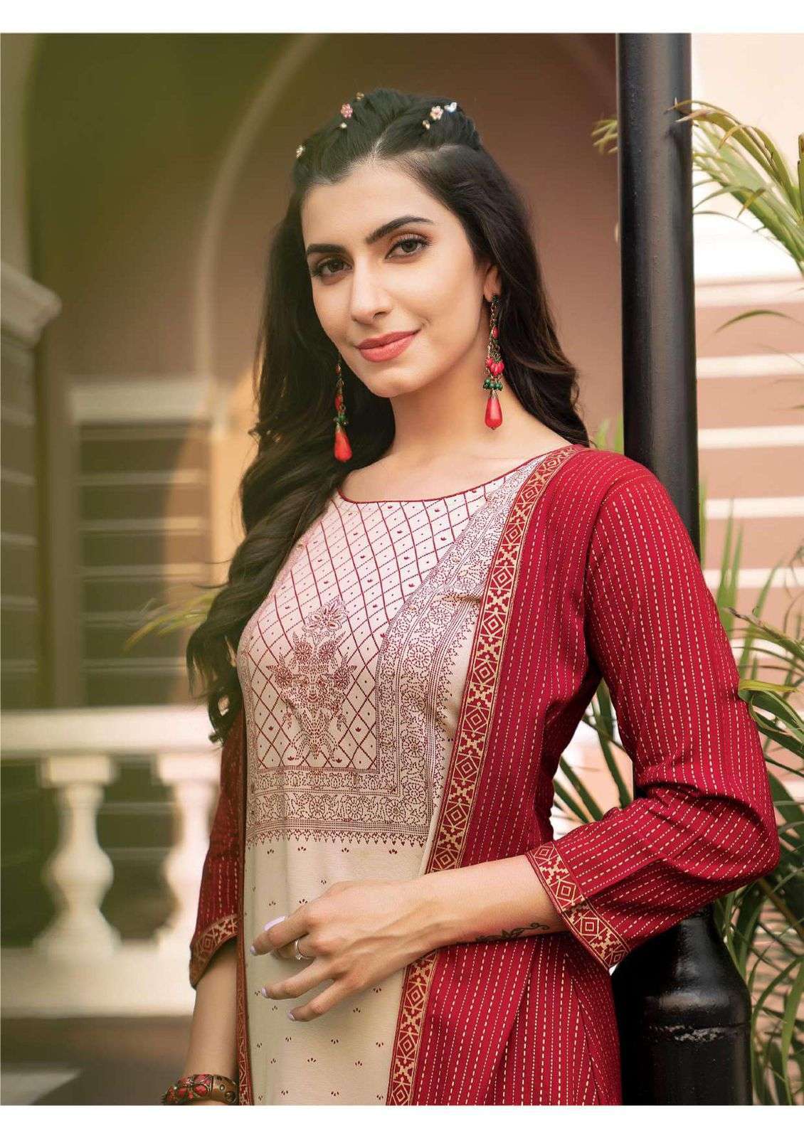 heritage summer jacket series 101-106 rayon slub kurti 