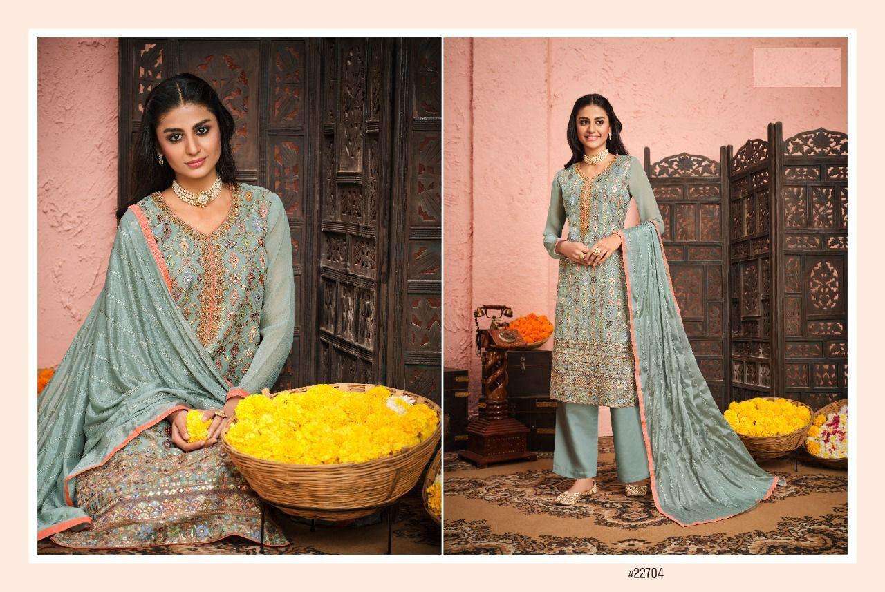 RAKS DESIGNER GEORGETTE NON CATALOG SUIT 