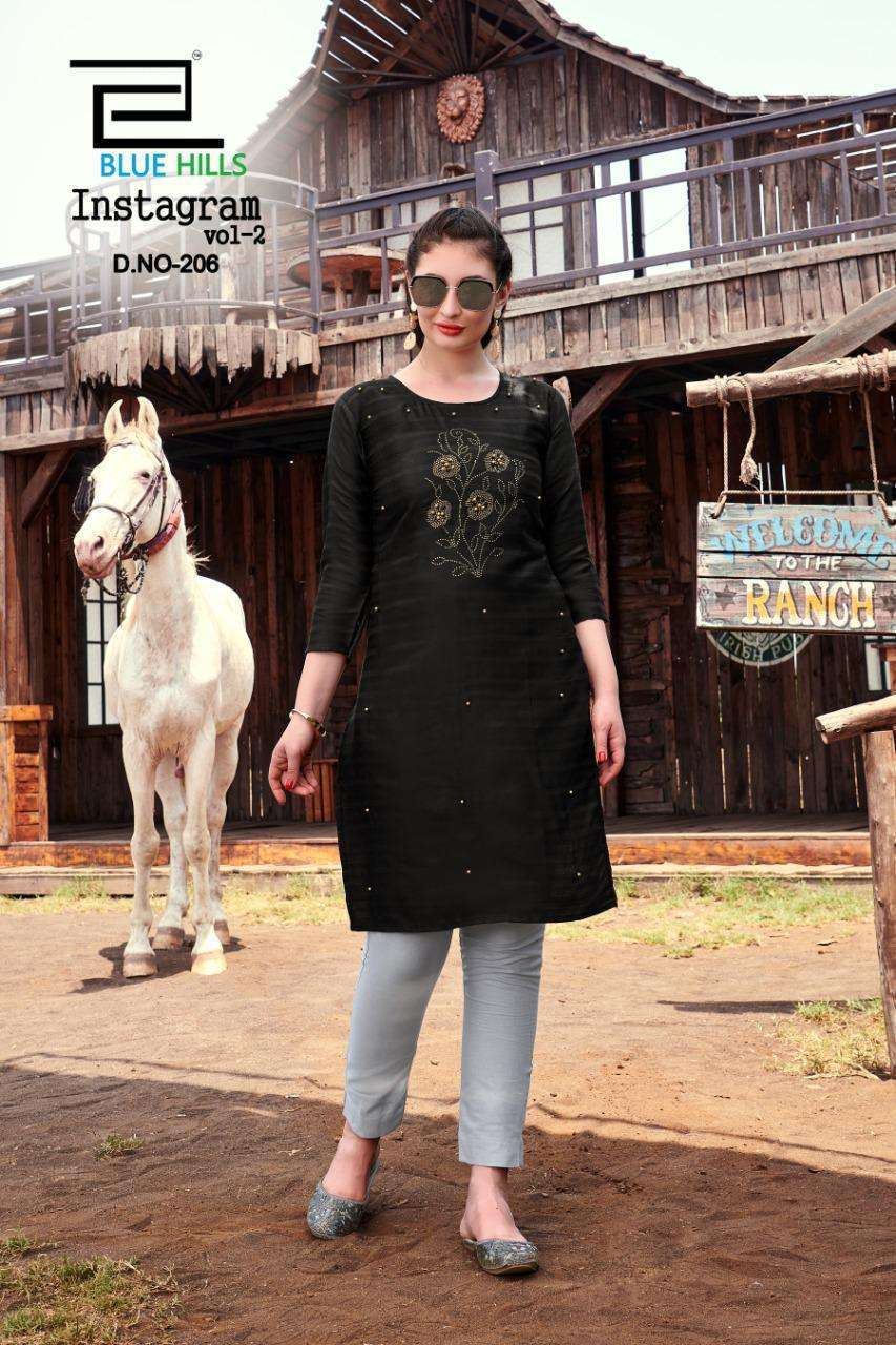 Blue Hills Instagram Vol 2 series 201-218 cotton kurti
