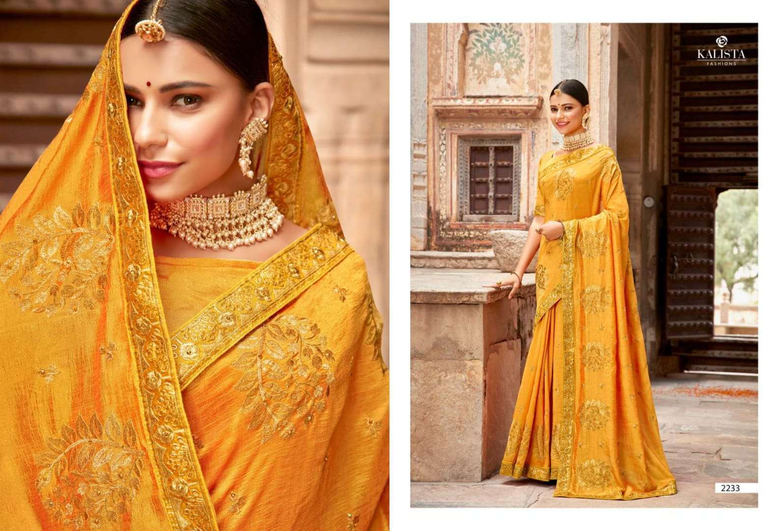 kalista raas leela 2 series 2227-2234 vichitra silk saree