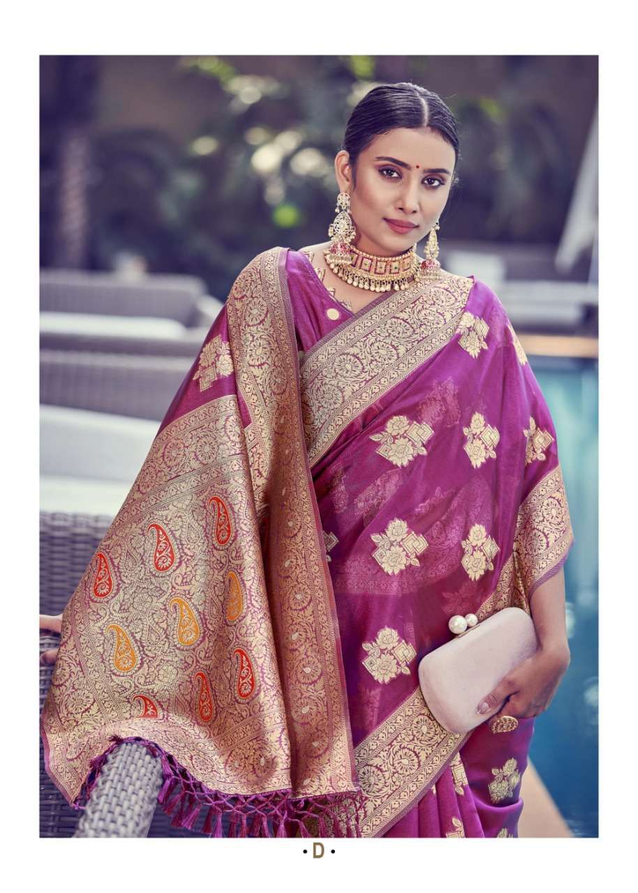 Shangrila Orgenza weaves vol 7 Pure Soft Original Organza saree