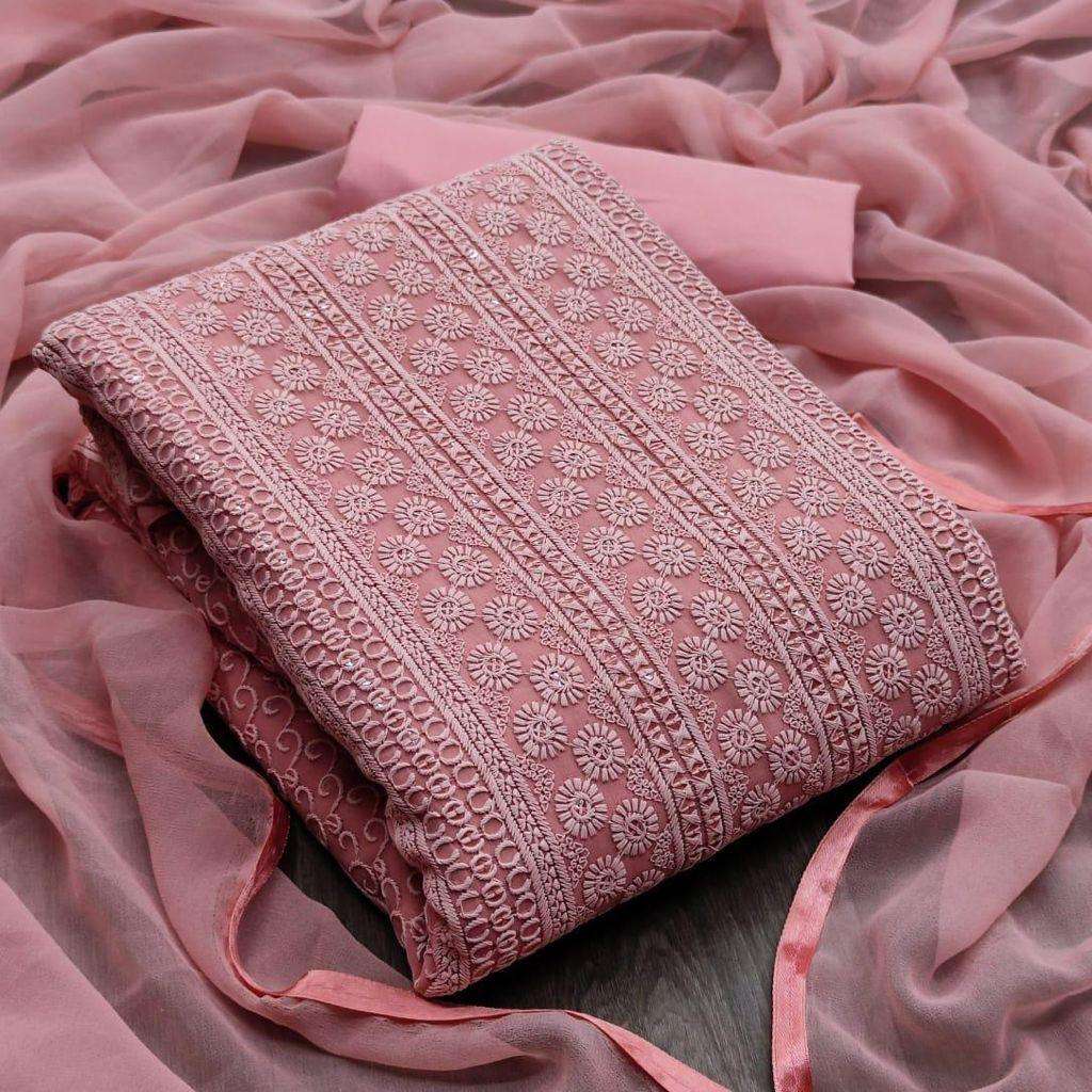 Sifliy Goli Dupatta Work Georgette With Sifliy Work suit