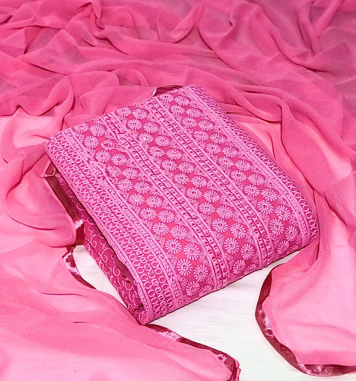 Sifliy Goli Dupatta Work Georgette With Sifliy Work suit