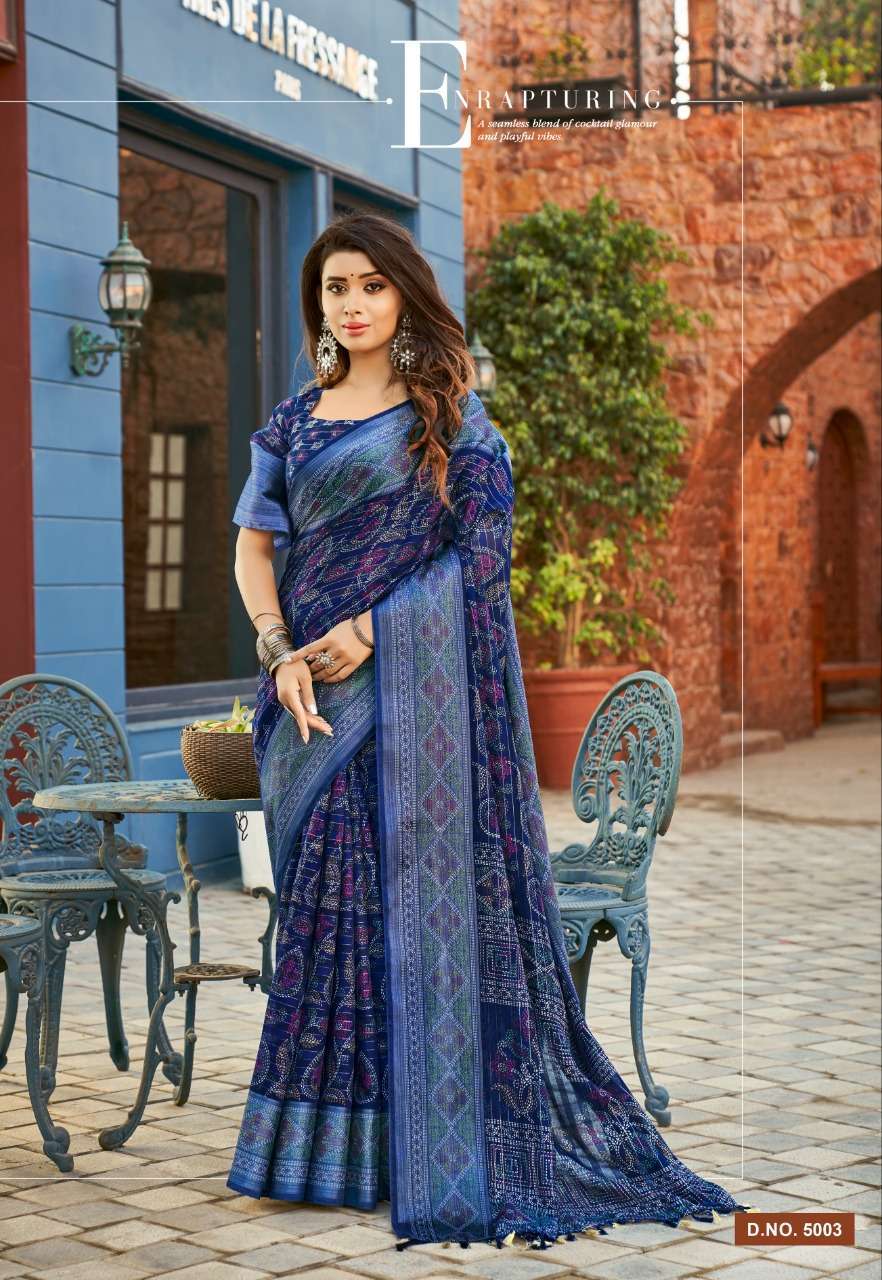 vinamra corporation line silver zari part 1 series 5001-5006 cotton saree