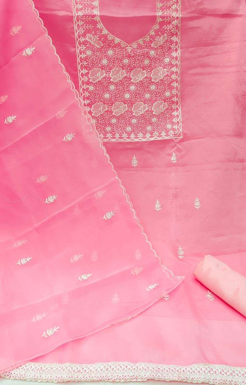 BT-12 DESIGNER ORGANZA NON CATALOG SUIT 