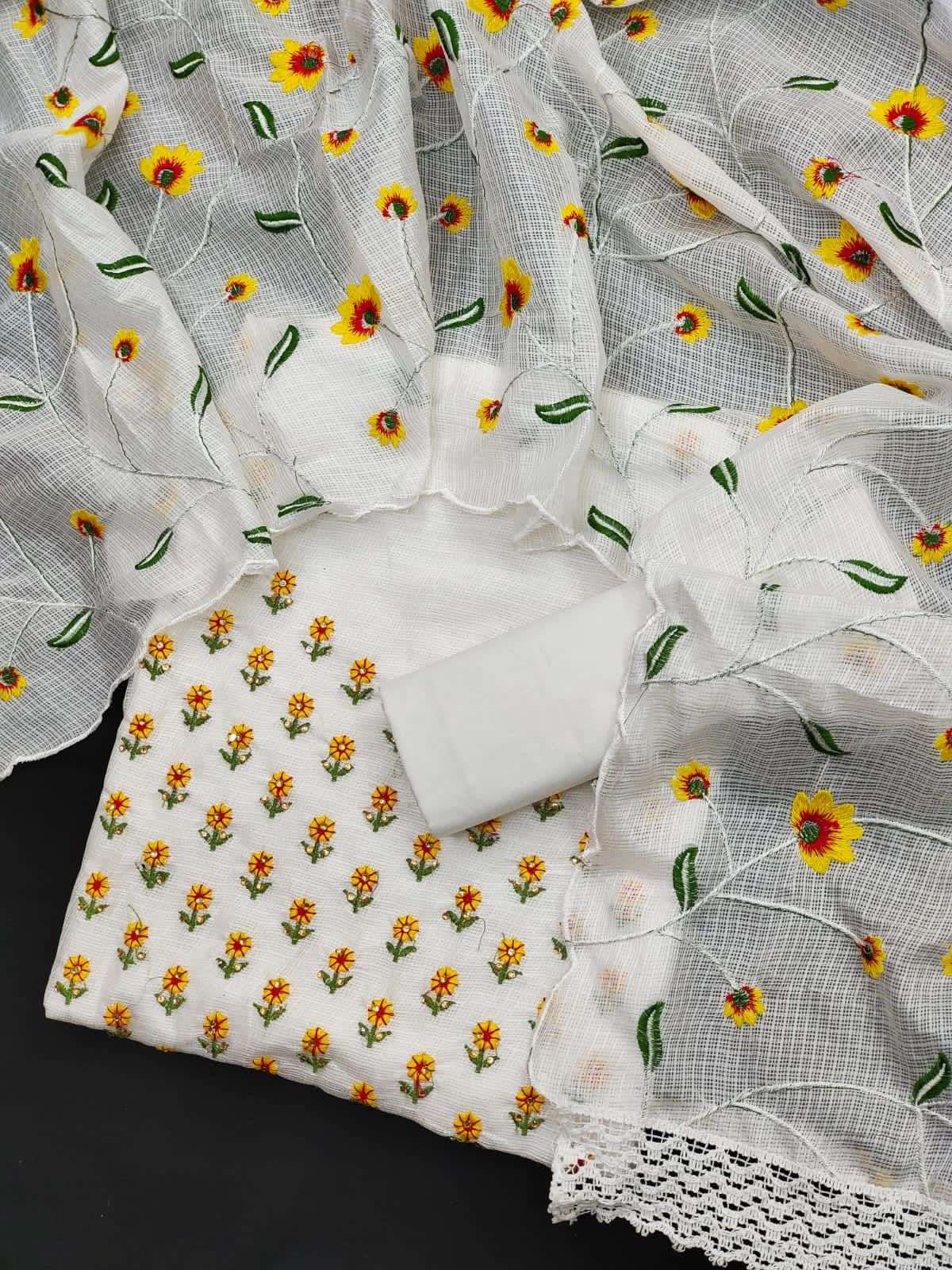 BT-17 DESIGNER KOTA DORIYA EMBROIDERED WORK NON CATALOG DRESS 