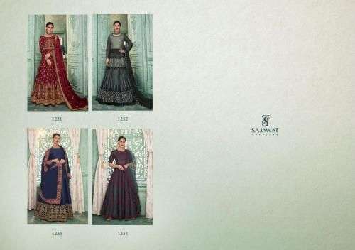 SAJAWAT CREATION KALISTA DESIGNER SOFT SILK SUIT 